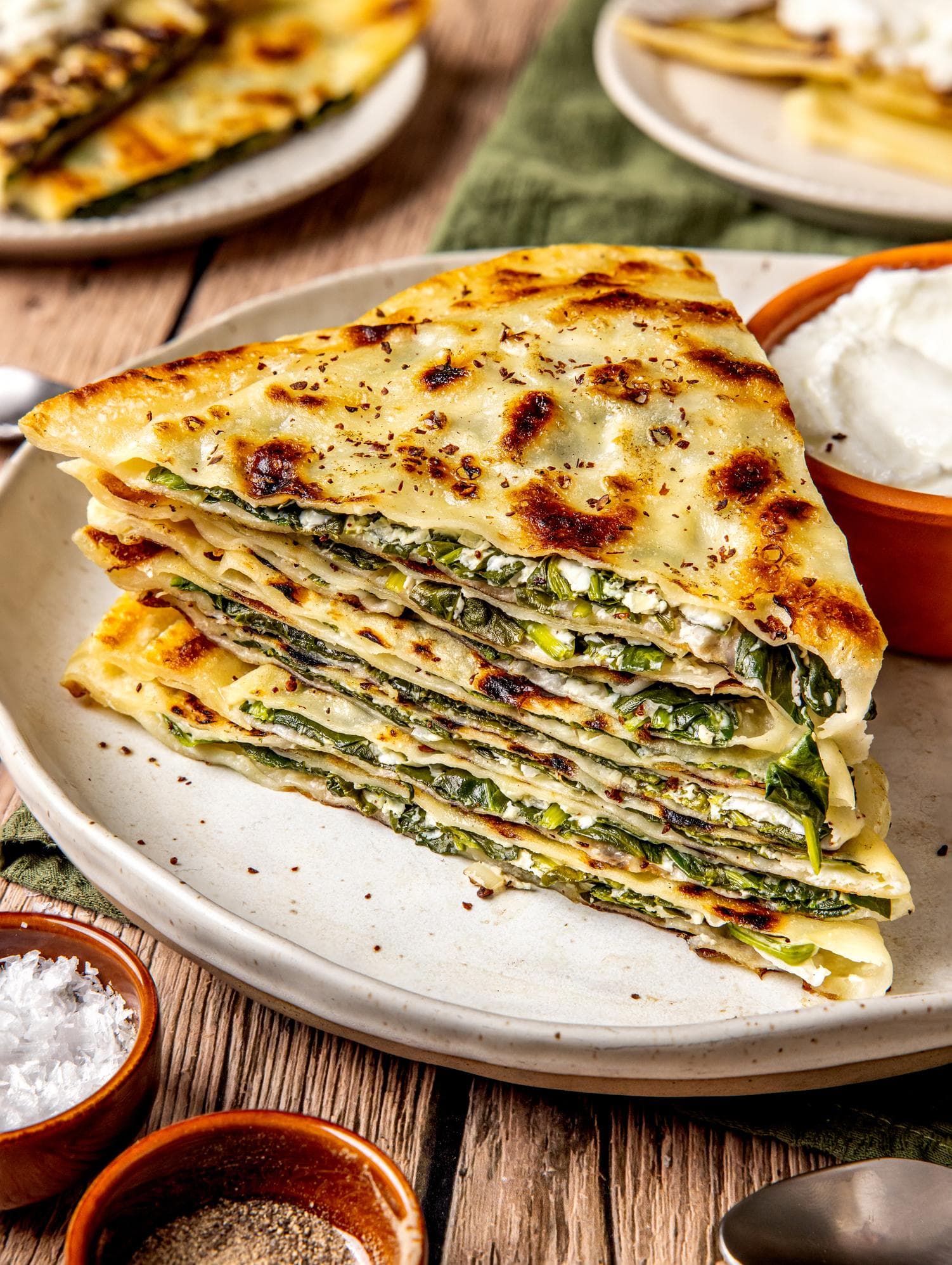 Spinach & Cheese Gözleme