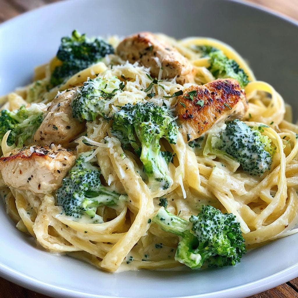 Chicken Broccoli Alfredo