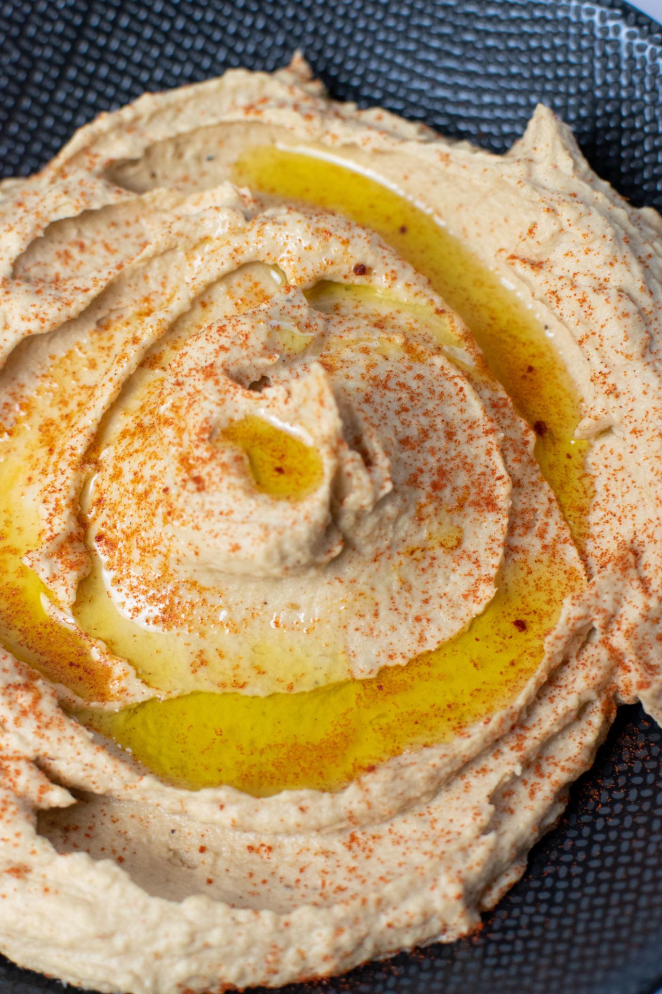Hummus, a cooler neighbor on the meze tray