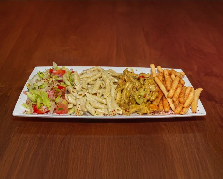 Curry Sauce Chicken Platter